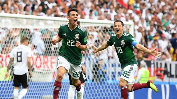 Đức 0-1 Mexico: “Cơn địa chấn” ở Luzhniki